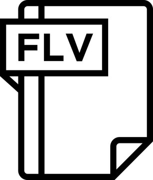 FLV Icon symbols pictograms design elements visual representations