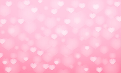 Vector blurred valentine's day wallpaper