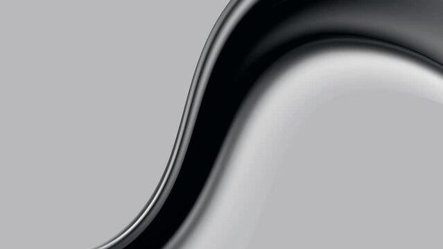 Abstract 3d Background Animation with Slow motion. of Liquid ink isolated on background. 4k Wallpaper video.
