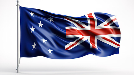 Happy australia day 26th january poster template. Generative Ai
