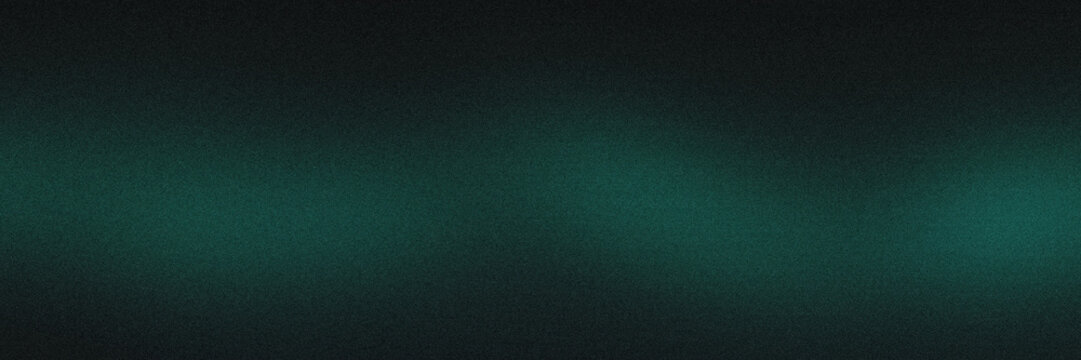 black green teal , empty space grainy noise grungy texture color gradient rough abstract background , shine bright light and glow template 