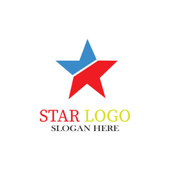 Obraz premium Star company logo signs symbols