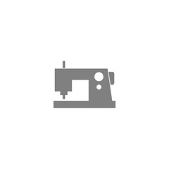 Sewing machine icon isolated on transparent background