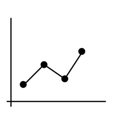 simple graphic icon on white background