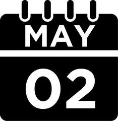 05-May - 02 Glyph black Icon pictogram symbol visual illustration
