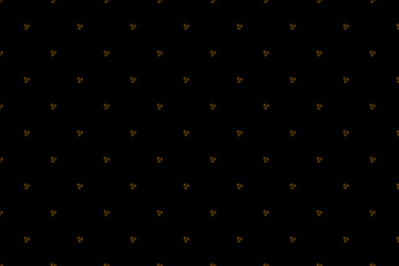 Seamless of luxury background pattern. Geometric stars sign abstract gold on black background. Design print for illustration, textile, fashion, sticker, wallpaper, background. Set 2
