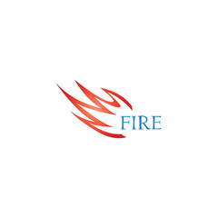 fire logo, company symbol and bussines