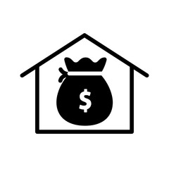 Solid black icon for Substantial