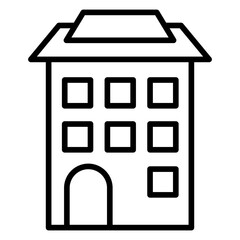 Outline Hospital icon