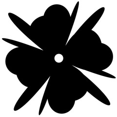 Flowers icon. Flowers isolated