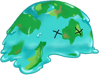 melting earth