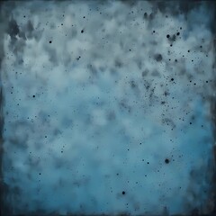 blue background with space, vintage, grunge, old