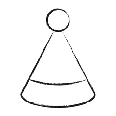 Hand drawn Party Cap icon