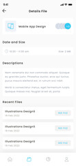 Cloud Storage and Files Management Drive Mobile App  UI Kit Template