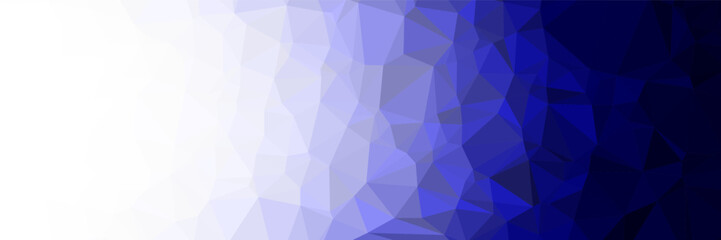 Obraz premium abstract blue background with triangles