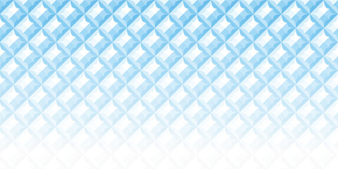 Abstract white and blue geometric background texture