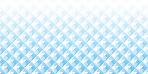 Abstract white and blue geometric background texture