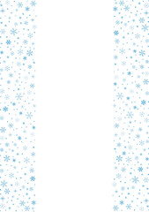 Obraz premium 綺麗な雪の背景イラスト