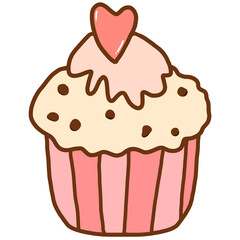 cupcake with cherry