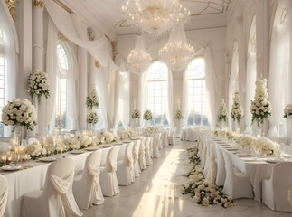 A Stunning Wedding Hall in the Evening Light 