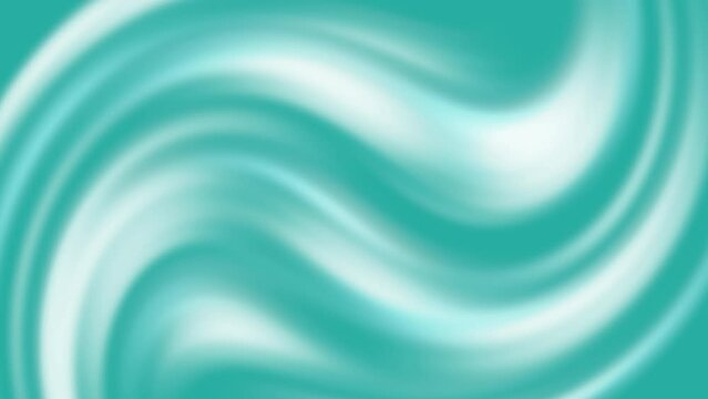Animated abstract background in blue , green , white shades, moves in beautiful blurred waves. Animation background for your business.