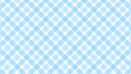 Diagonal blue checkered in the white background