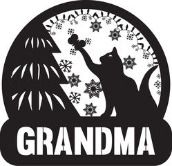 CHRISTMAS METAL WALL DECOR ART LASER CUT