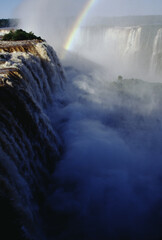 The Iguazu Falls are the largest waterfall system in the world. Stretching almost 3km along the...
