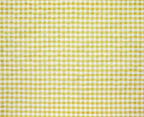 yellow and white vintage background, tablecloth for design