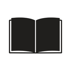 Book icon vector illustration isolated.