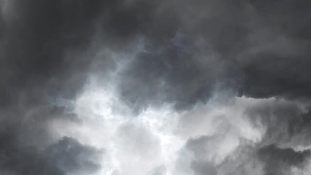 Animated Lightning Storm Background 4k