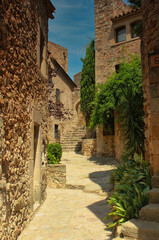 Pals is one of the most picturesque towns on the Costa Brava, thanks to an old town, called El Pedró, of Gothic origin with pleasant medieval-style richness.