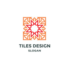 Abstract ornament template illustration vector design