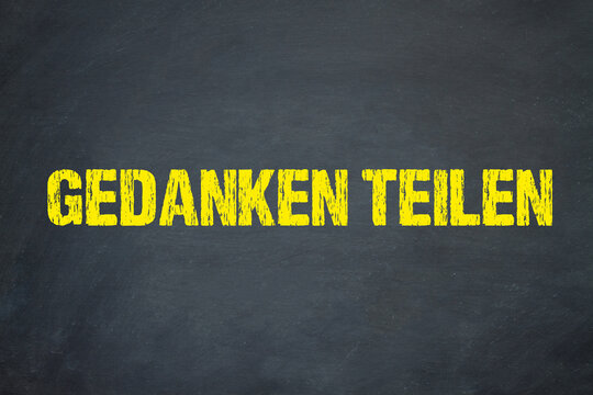 Gedanken teilen	