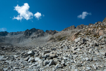 Passo del Tonale in Trentino, a tourist town for winter sports