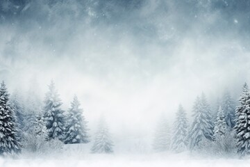 Obraz na płótnie Canvas Winter background and copy space , generative ai