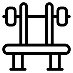 Vector Icon Gym, Gym Station, Exercise, Fitness, Machine