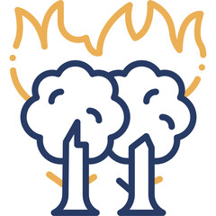 Vector Icon Fire, Flame, Burning, Danger, Burn, Forest