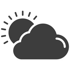 Cloud storage icon symbol vector image. Illustration of the database server hosting cloud system digital design image