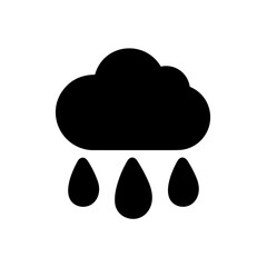 Cloud storage icon symbol vector image. Illustration of the database server hosting cloud system digital design image