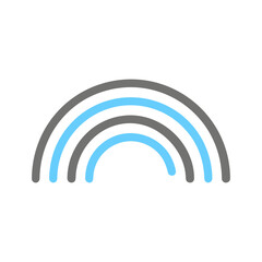 Cloud storage icon symbol vector image. Illustration of the database server hosting cloud system digital design image