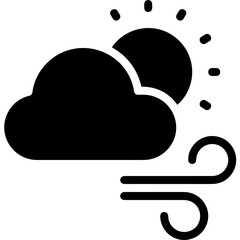 Cloud storage icon symbol vector image. Illustration of the database server hosting cloud system digital design image