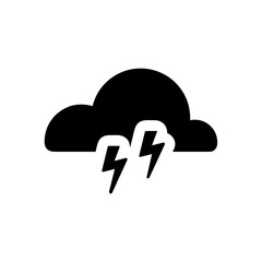 Cloud storage icon symbol vector image. Illustration of the database server hosting cloud system digital design image