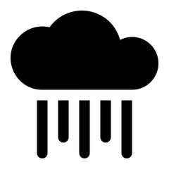 Cloud storage icon symbol vector image. Illustration of the database server hosting cloud system digital design image