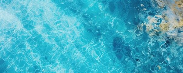 clear blue water background close up