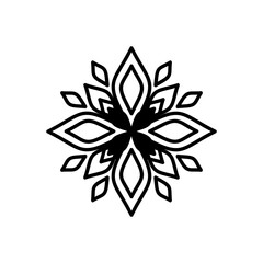 Vector of floral ornament