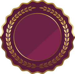 高級感のあるエンブレム