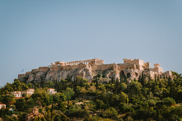 Fototapeta na wymiar Acropolis of Athens Greece