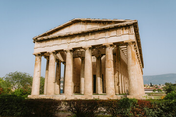 Fototapeta premium Temple of Hephaestus - part of Agora Athens Greece