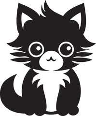 Abstract Cat Identity Midnight Panther Mark